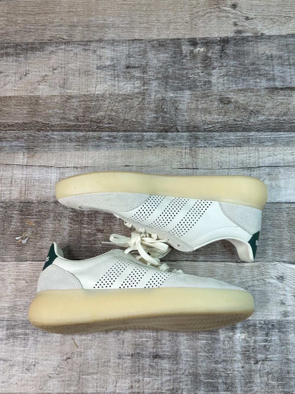 Adidas Barreda Decode Off White Collegiate Green Sneakers Shoes Men's Size 7.5